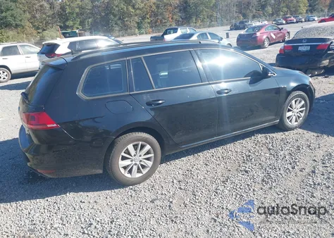 2016 Volkswagen Golf Sportwagen Tsi S 4-Door from USA, damaged, VIN 3VWC17AU0GM506534